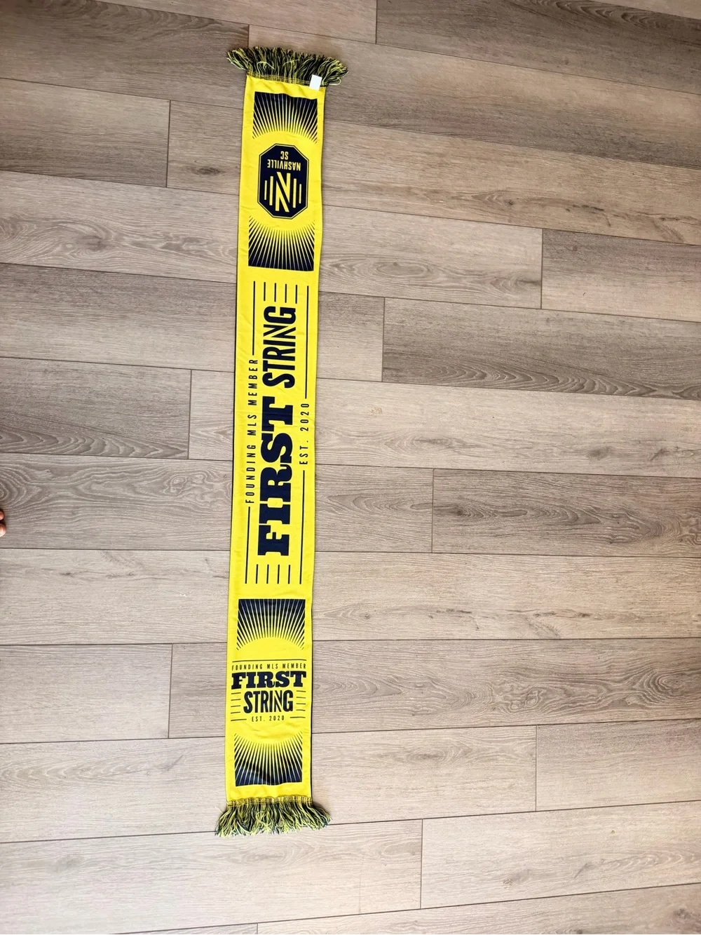 Nashville SC Founding MLS Member “First String” Soccer Scarf 2020
